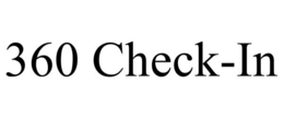 360 CHECK-IN trademark