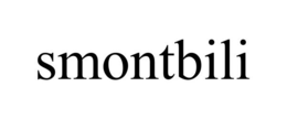 SMONTBILI trademark