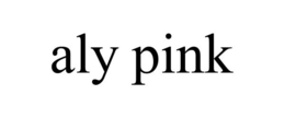 ALY PINK trademark