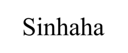 SINHAHA trademark