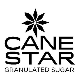 CANE STAR GRANULATED SUGAR trademark