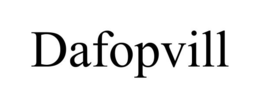 DAFOPVILL trademark