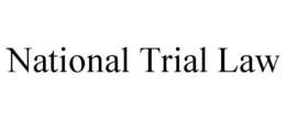 NATIONAL TRIAL LAW trademark