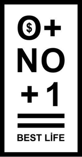 0 $ + N O + 1 = BEST LIFE trademark