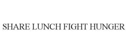 SHARE LUNCH FIGHT HUNGER trademark