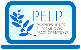 PELP PARTNERSHIP FOR E-LEARNING ON PEACE OPERATIONS trademark