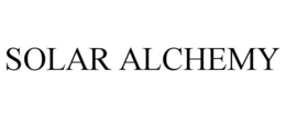 SOLAR ALCHEMY trademark