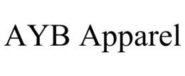 AYB APPAREL trademark