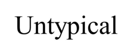 UNTYPICAL trademark