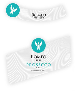 ROMEO PROSECCO ROMEO 2020 PROSECCO D.O.C. PRODOTTO IN ITALIA trademark