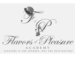 F OF P FLAVORS OF PLEASURE ACADEMY PLEASURE IS THE JOURNEY, NOT THE DESTINATION! trademark