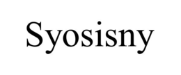SYOSISNY trademark