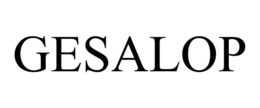 GESALOP trademark