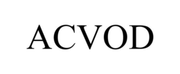 ACVOD trademark