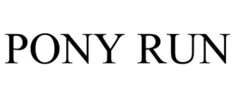 PONY RUN trademark