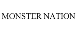 MONSTER NATION trademark