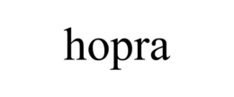 HOPRA trademark