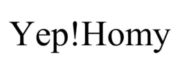 YEP!HOMY trademark