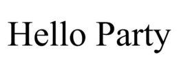 HELLO PARTY trademark