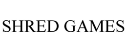 SHRED GAMES trademark