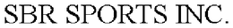 SBR SPORTS INC. trademark