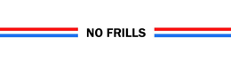 NO FRILLS trademark