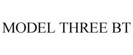 MODEL THREE BT trademark