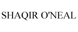 SHAQIR O'NEAL trademark