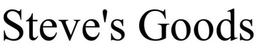 STEVE'S GOODS trademark