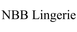 NBB LINGERIE trademark
