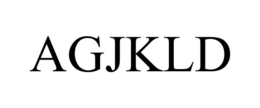 AGJKLD trademark