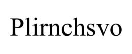 PLIRNCHSVO trademark