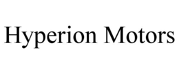 HYPERION MOTORS trademark