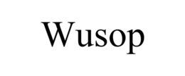 WUSOP trademark