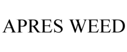 APRES WEED trademark