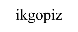IKGOPIZ trademark
