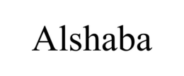 ALSHABA trademark