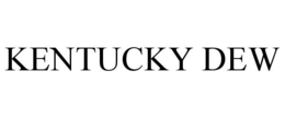 KENTUCKY DEW trademark