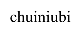CHUINIUBI trademark
