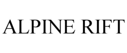 ALPINE RIFT trademark