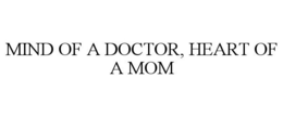 MIND OF A DOCTOR, HEART OF A MOM trademark