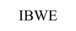 IBWE trademark