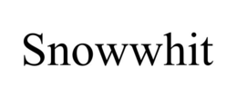SNOWWHIT trademark