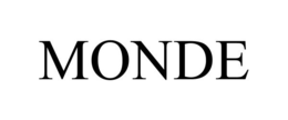 MONDE trademark