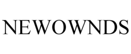 NEWOWNDS trademark
