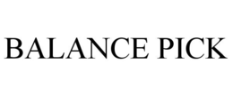 BALANCE PICK trademark