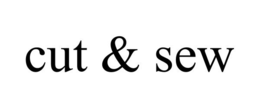 CUT & SEW trademark