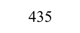 435 trademark