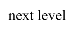 NEXT LEVEL trademark