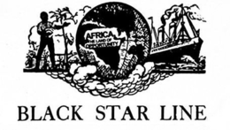 BLACK STAR LINE AFRICA THE LAND OF OPPORTUNITY trademark